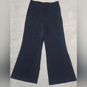 Urban Outfitters Navy Wide-Leg Pants Womens Size 10 (30x28) Baggy Trousers
